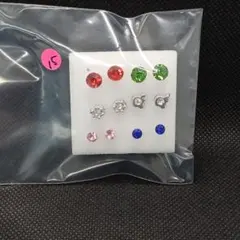 【15】樹脂ピアス セット レディース ガールズ アクセサリー 価格交渉OK