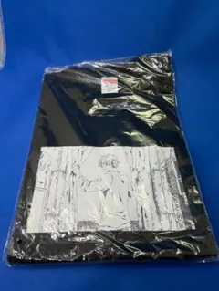 キャラクターイラストTシャツ ブラック XLサイズ