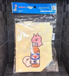 非売品 カナヘイの小動物 ピスケ＆うさぎ リポビタンD ランチトートバッグ 黃