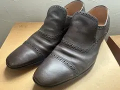 BALLY ブラウン ブローグ ローファー US11.5