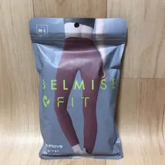 BELMISE FIT リムーブレギンス M-L ローズピンク