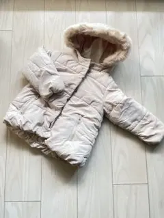 Bee de Bee フード付き中綿コート 100cm