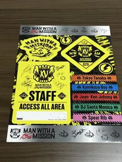 一番くじ MAN WITH A MISSION I賞 ステッカー