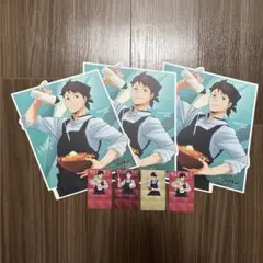 ハイキュー　及川徹ビジュアルボードと黒尾・木兎・北の小スタンド付き