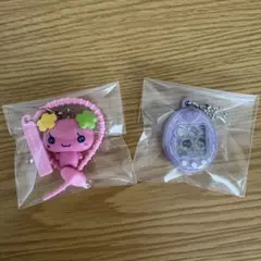 【美品】たまごっち　カラフルマルチチャーム　シャカシャカ　ガチャ　2点セット