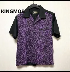 キングモブ レオパード柄 開襟シャツ ボーリングシャツ ロカビリーのサムネイル