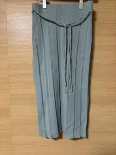 ミラオーウェン　リブニットスカート サイズＯ