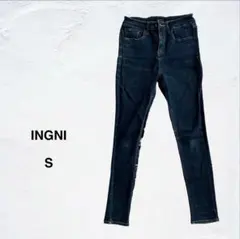 INGNI スキニーデニム　インディゴブルー　スリム　Sサイズ