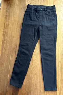 【美品】UNIQLO ヒートテック　ウルトラストレッチ　レギンスパンツ　ブラック