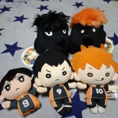 ハイキュー ぬいぐるみキーホルダー