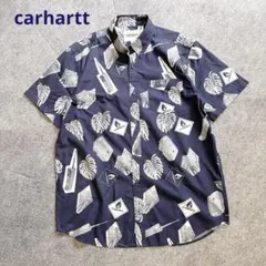 Carhartt WIP 総柄半袖シャツ M ボタンダウンのサムネイル