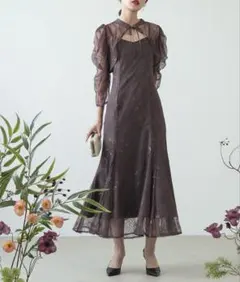 パーティー ドレス 2点 セット 結婚式 お呼ばれ オケージョンドレス