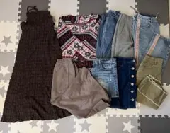 デニム・パンツ・スカート・ワンピースまとめ売り （ショート、スキニー等）のサムネイル