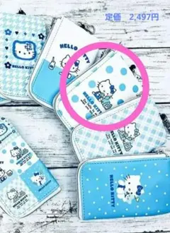 新品未使用✨HELLO KITTY 水玉キー&パスポーチ✨