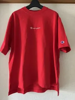 Champion レッド Tシャツ