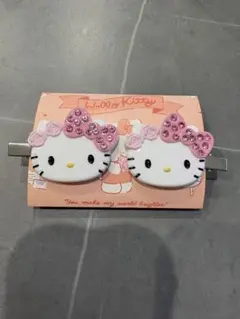 キティ ヘアピン 前髪クリップ