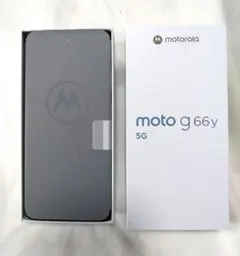 [新品未使用] moto g66y 5G ブラック ワイモバイル