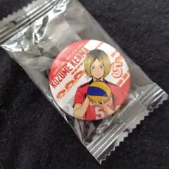ハイキュー×くら寿司 缶バッジ 孤爪研磨