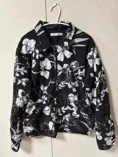 フラワープリント ジップアップジャケット HOUSE OF BLUES
