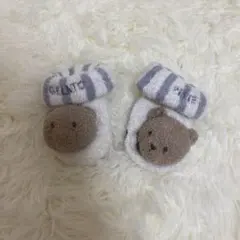 ジェラピケ　ベビー　ソックス　くま