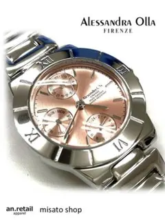 ★Alessandra Olla★ アレサンドラオーラ腕時計 レディース ピンク