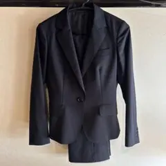 【美品】THE SUIT COMPANY ヘリンボーン柄　ウール　 スーツ