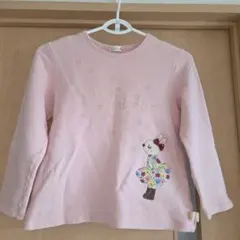 KP【日本製】 ニットプランナー 140 トレーナー　ピンク