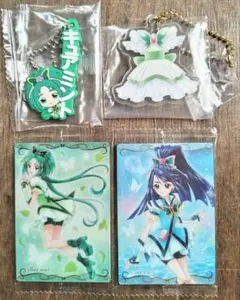 キュアミント　ウエハース&ラバーマスコット&コスチュームチャーム　プリキュア5