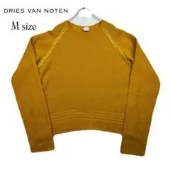 美品　DRIES VAN NOTEN マスタードイエロー ニット Mサイズのサムネイル