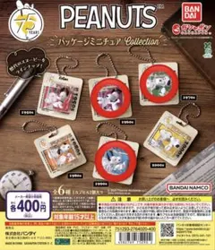 スヌーピーアクリルキーホルダー チェーン付き　ガチャ