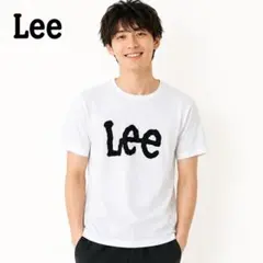 Lee ビッグロゴ Tシャツ 白 M ユニオンメイド 半袖 古着　ホワイト　爽やのサムネイル