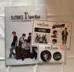 SixTONES 松村北斗 缶バッジ ステッカー クリアファイルセット