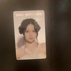 MISAMO ファンクラブ継続特典　ミナ
