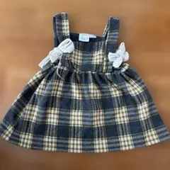 （訳あり）ZARA BABY 12-18m86cmチェック柄ワンピース