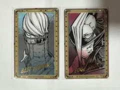 【ヒロアカ】箔押しクリアカード 2枚セット