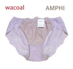 ワコール AMPHI アイラッシュレースレギュラーショーツ M ピンク