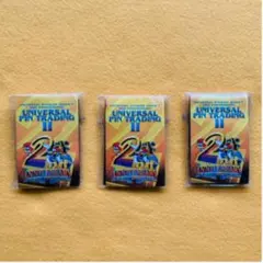 USJ ユニバーサルスタジオジャパン 開園2周年記念 ピンバッジ 3個セット