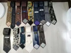 ブランドネクタイセット15本Jean Paul GAULTIER HOMME等