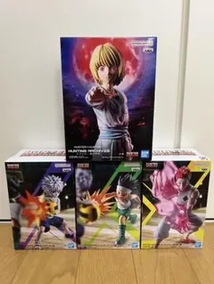 HUNTER×HUNTERフィギュア　ゴン　キルア　ヒソカ　クラピカ