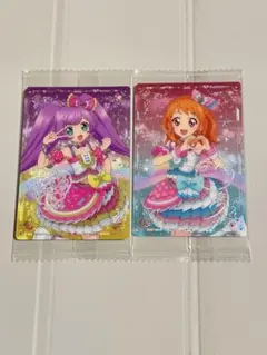 アイカツ×プリパラ ウエハース 大空あかり 真中らぁら