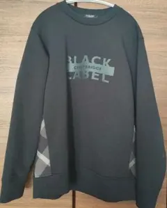 BLACK LABEL CRESTBRIDGE ブラック スウェット L