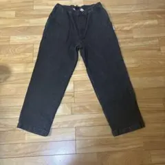 ELEMENT ワイドデニム ブラック Lサイズ