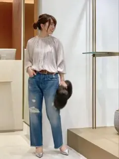 美品 定価2.2万円❤️ウィムガゼット シャーリングブラウス⭐️送料無料