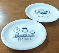 PEANUTS スヌーピー プレート 2枚セット