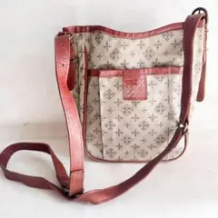 russet × rei モノグラム柄 ショルダーバッグ ナイロン 斜めがけ