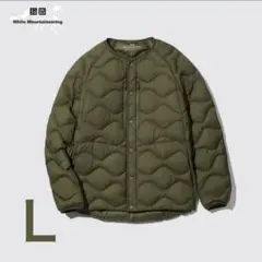 ユニクロ×ホワイトマウンテニアリング ウルトラライトダウン オリーブ