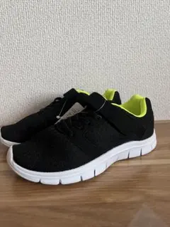 ☆新品☆ 未使用 ヒラキ 軽量 スニーカー 21.5センチ ブラックのサムネイル