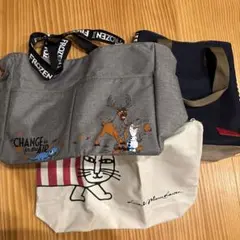 Frozen アニメトートバッグとリサラーソン、REGALバッグセット