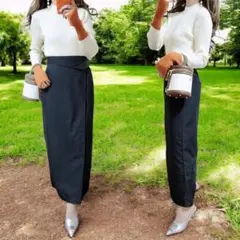 美品2点セット売り✨　ブラック　ディスコート　配色　&g'aime　アンジェム