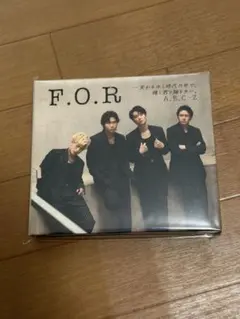 A.B.C-Z F.O.R 初回限定盤A